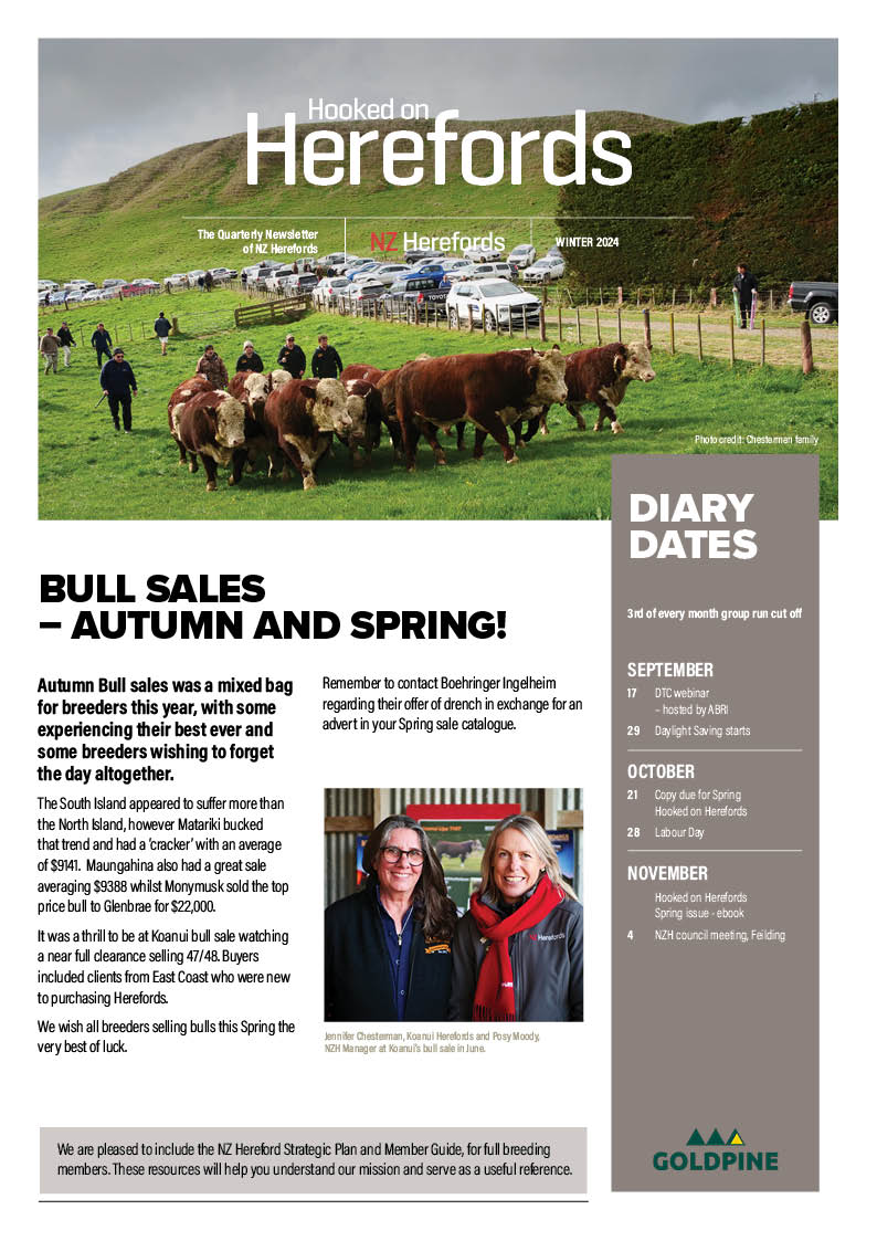 Winter Hereford Newsletter 2024